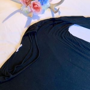 Black t shirt dress